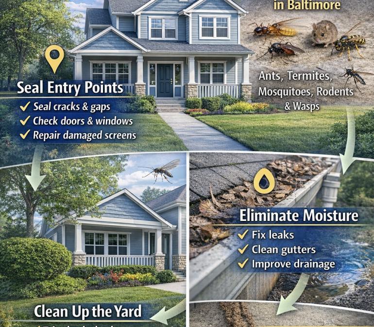 How to Get Your Baltimore Home Ready for Spring Pests